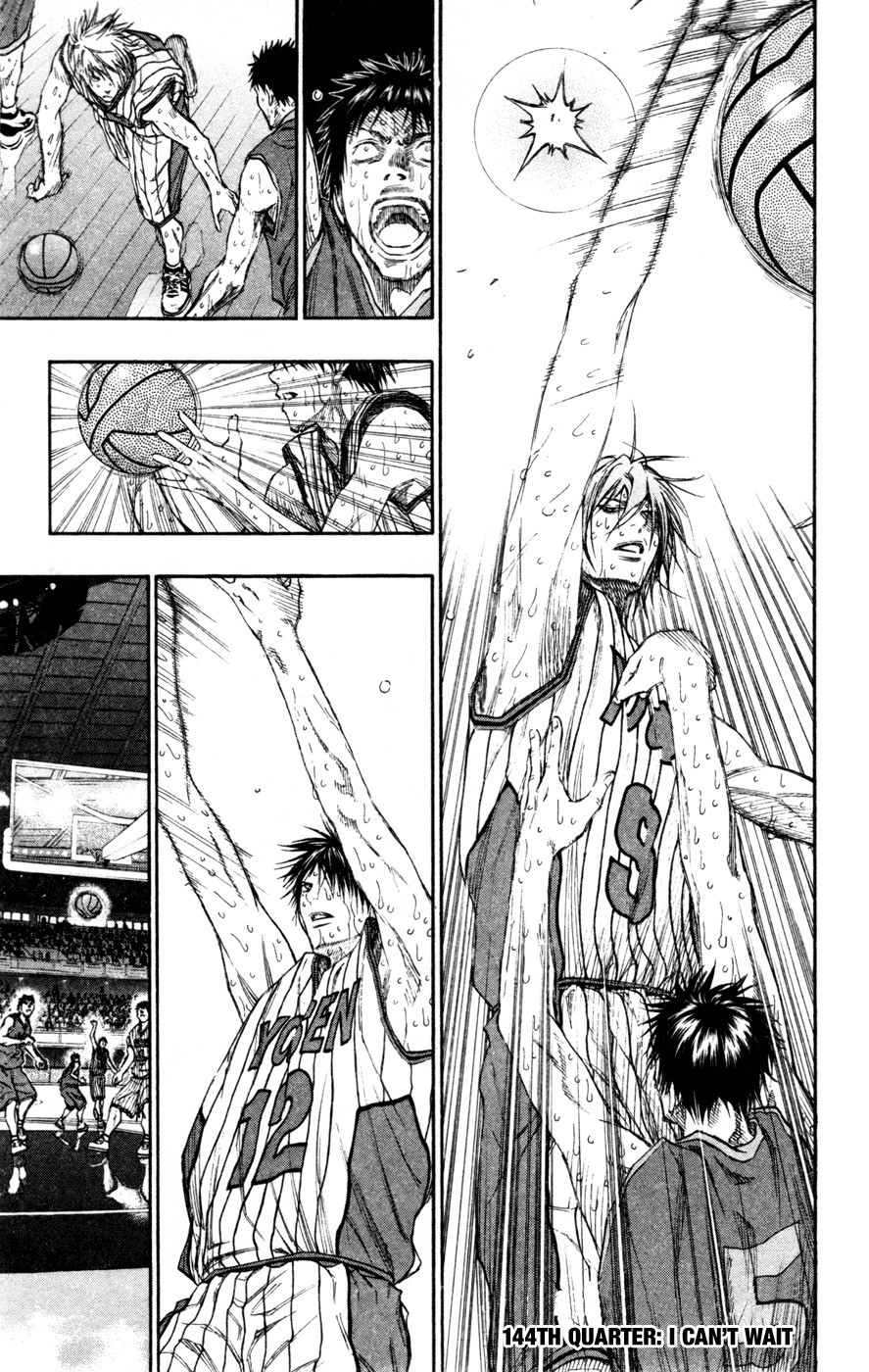 Kuroko no Basket Chapter 144 page 1 - Chapter 144: I can't wait