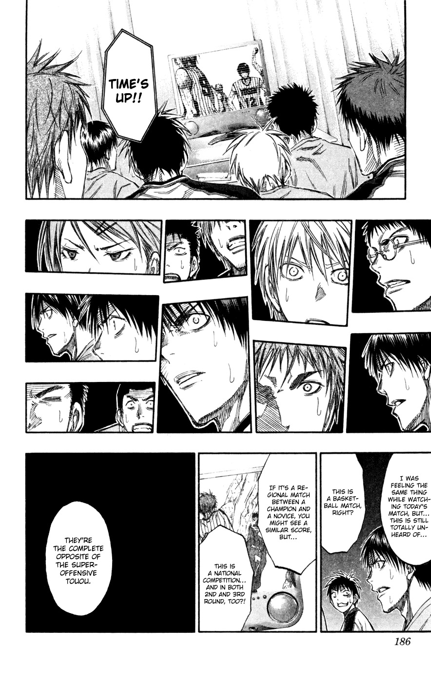 Kuroko no Basket Chapter 144 page 15 - Chapter 144: I can't wait