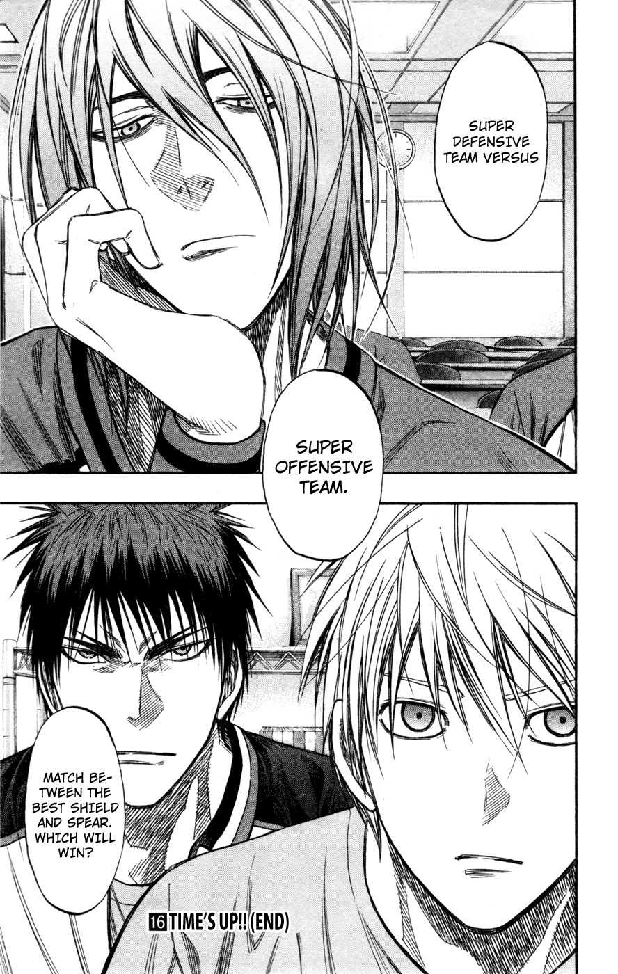 Kuroko no Basket Chapter 144 page 18 - Chapter 144: I can't wait