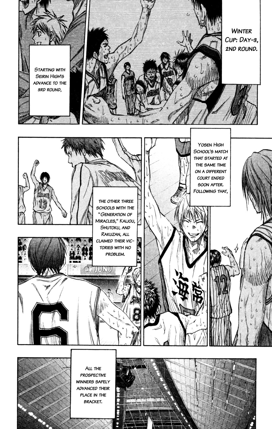 Kuroko no Basket Chapter 144 page 4 - Chapter 144: I can't wait