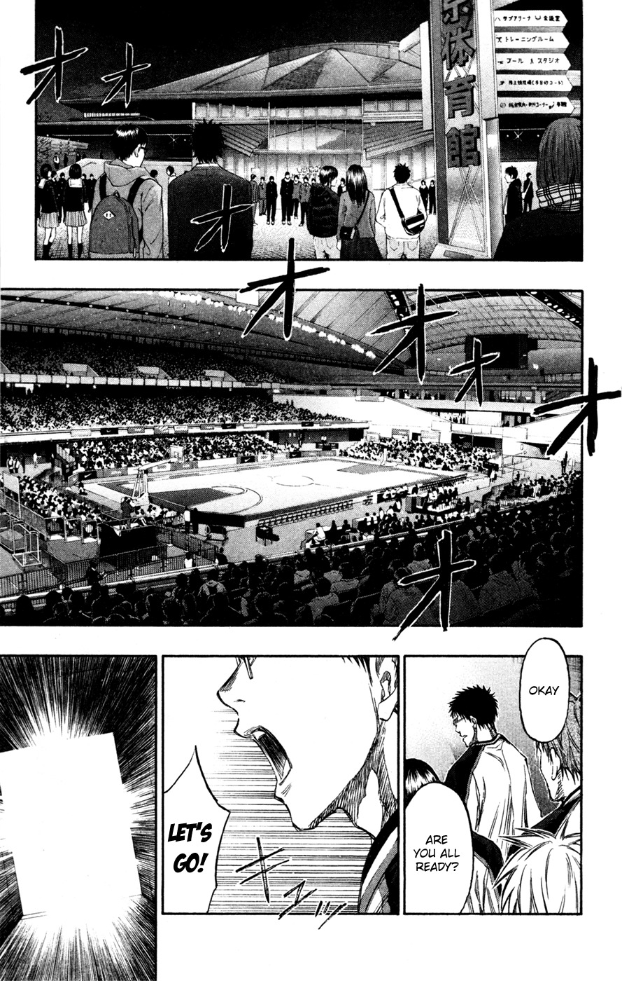 Kuroko no Basket Chapter 145 page 10 - Chapter 145: Tip Off!!