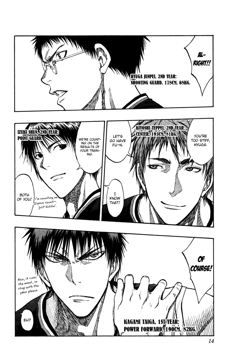 Kuroko no Basket Chapter 145 page 13 - Chapter 145: Tip Off!!