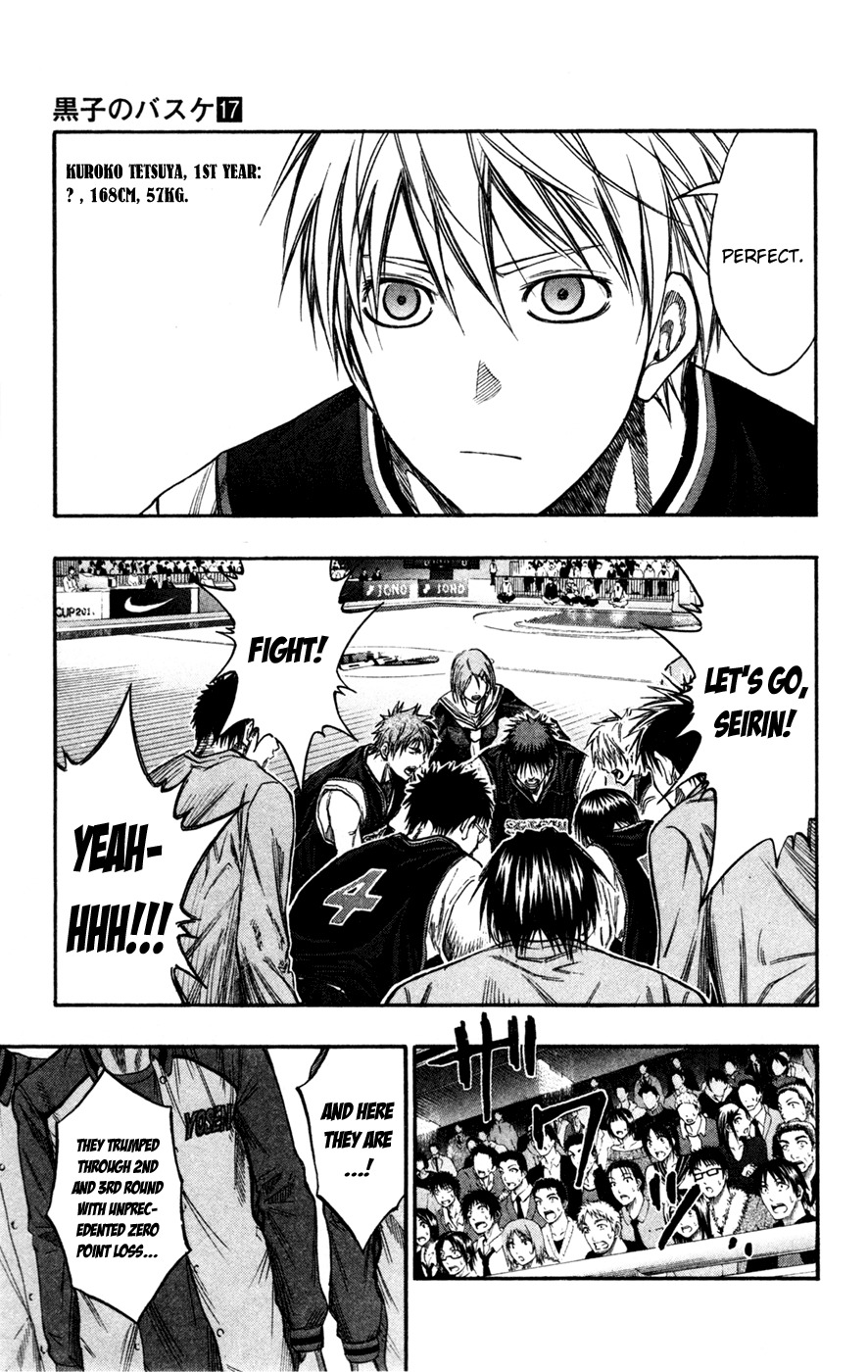 Kuroko no Basket Chapter 145 page 14 - Chapter 145: Tip Off!!