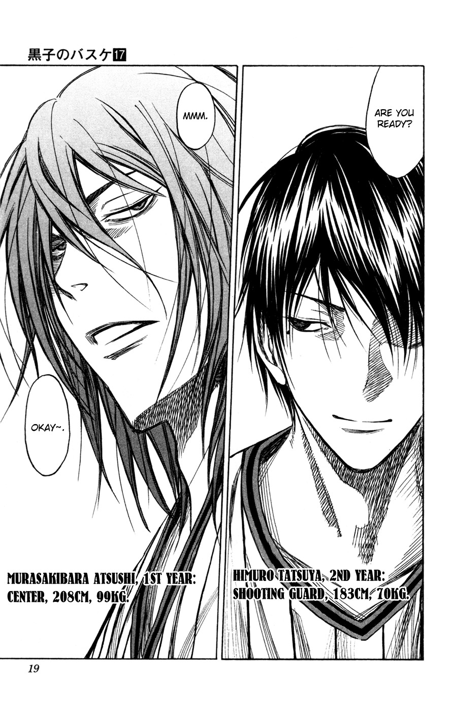 Kuroko no Basket Chapter 145 page 17 - Chapter 145: Tip Off!!