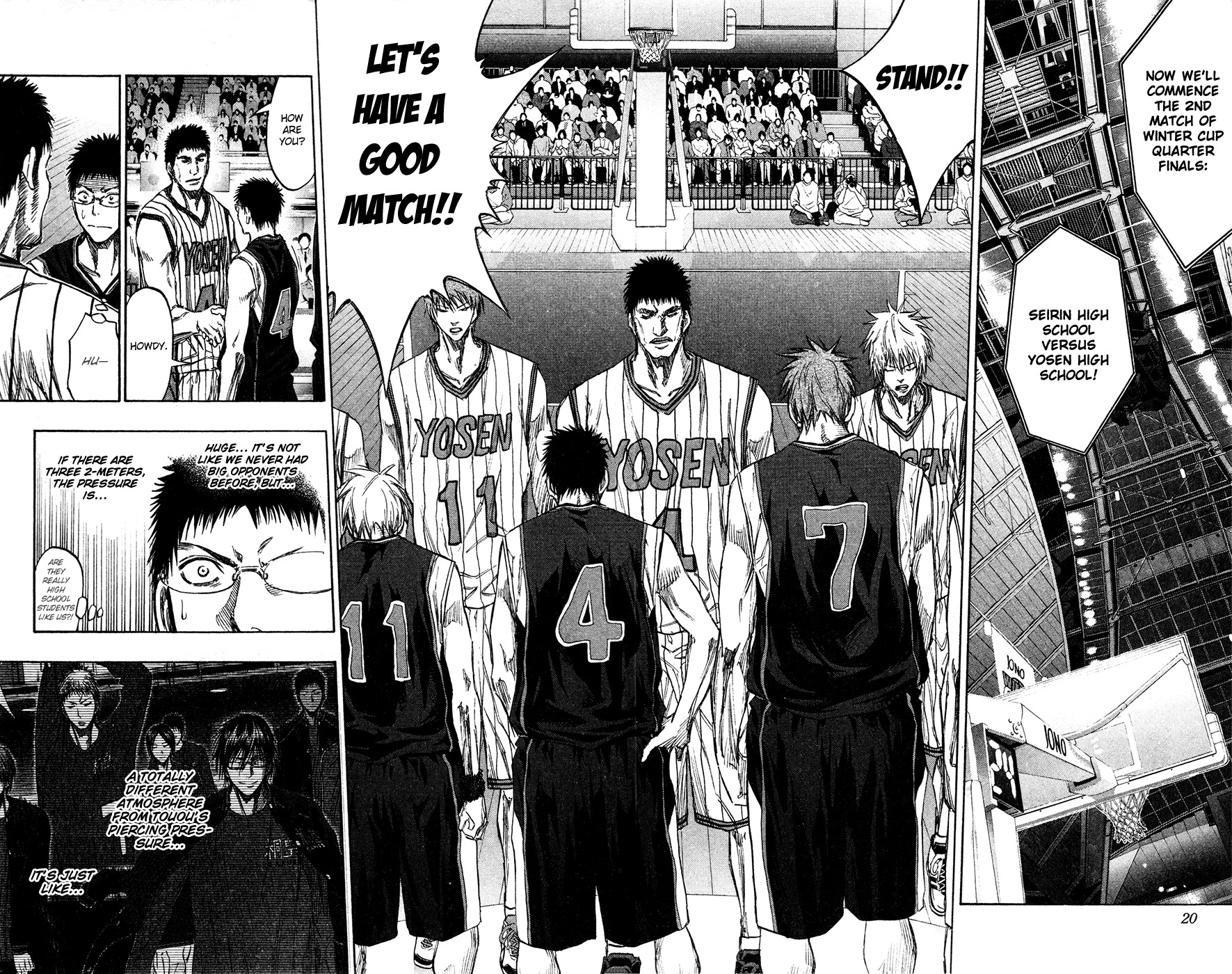 Kuroko no Basket Chapter 145 page 18 - Chapter 145: Tip Off!!