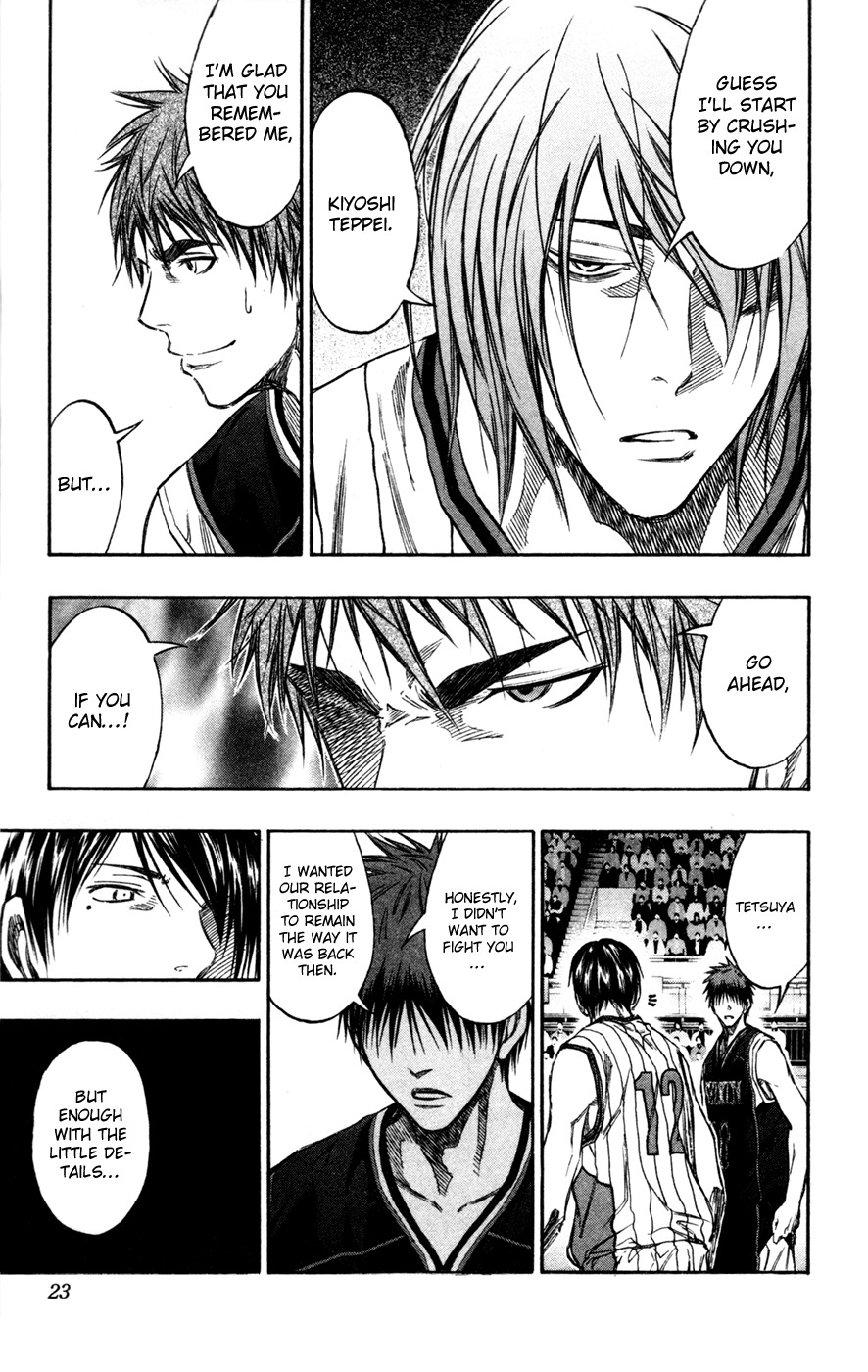 Kuroko no Basket Chapter 145 page 20 - Chapter 145: Tip Off!!