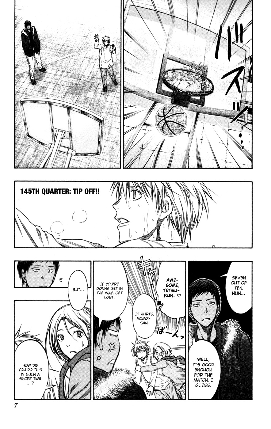 Kuroko no Basket Chapter 145 page 6 - Chapter 145: Tip Off!!