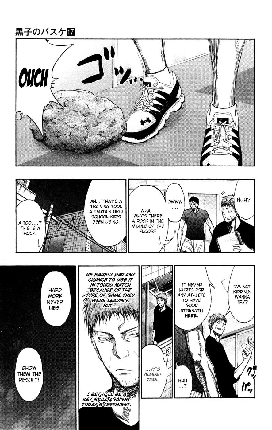 Kuroko no Basket Chapter 147 page 10 - Chapter 147: I'll Protect It!!