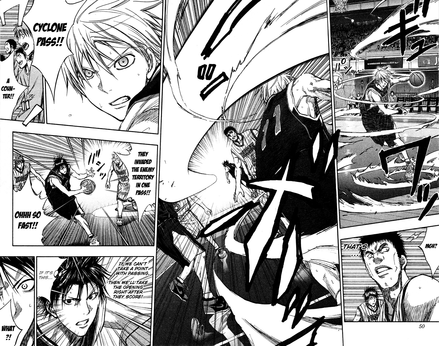Kuroko no Basket Chapter 147 page 4 - Chapter 147: I'll Protect It!!