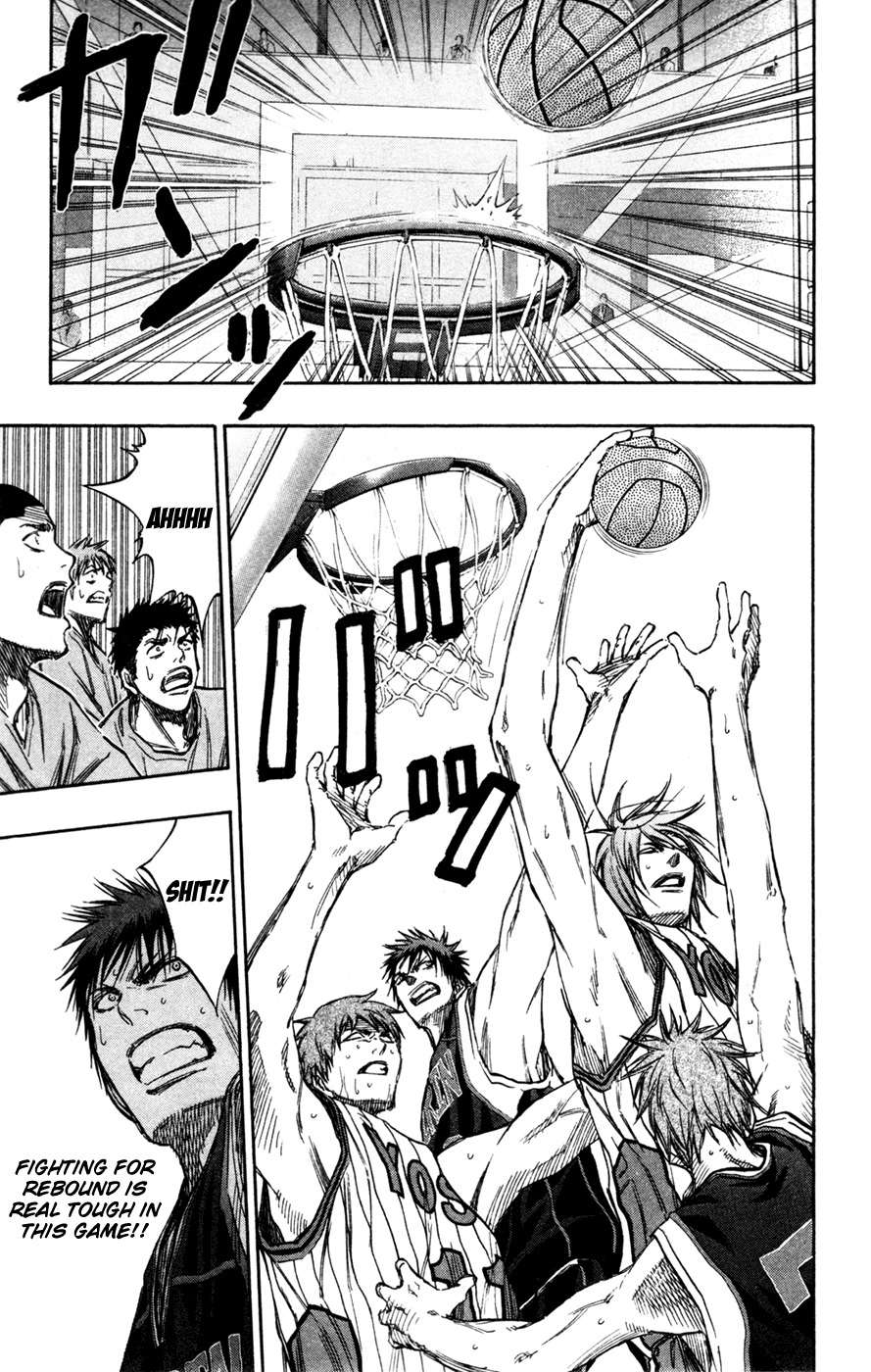 Kuroko no Basket Chapter 147 page 8 - Chapter 147: I'll Protect It!!