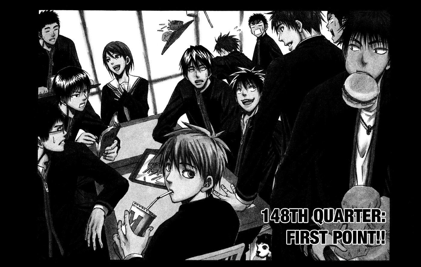 Kuroko no Basket Chapter 148 page 1 - Chapter 148: First Point!!