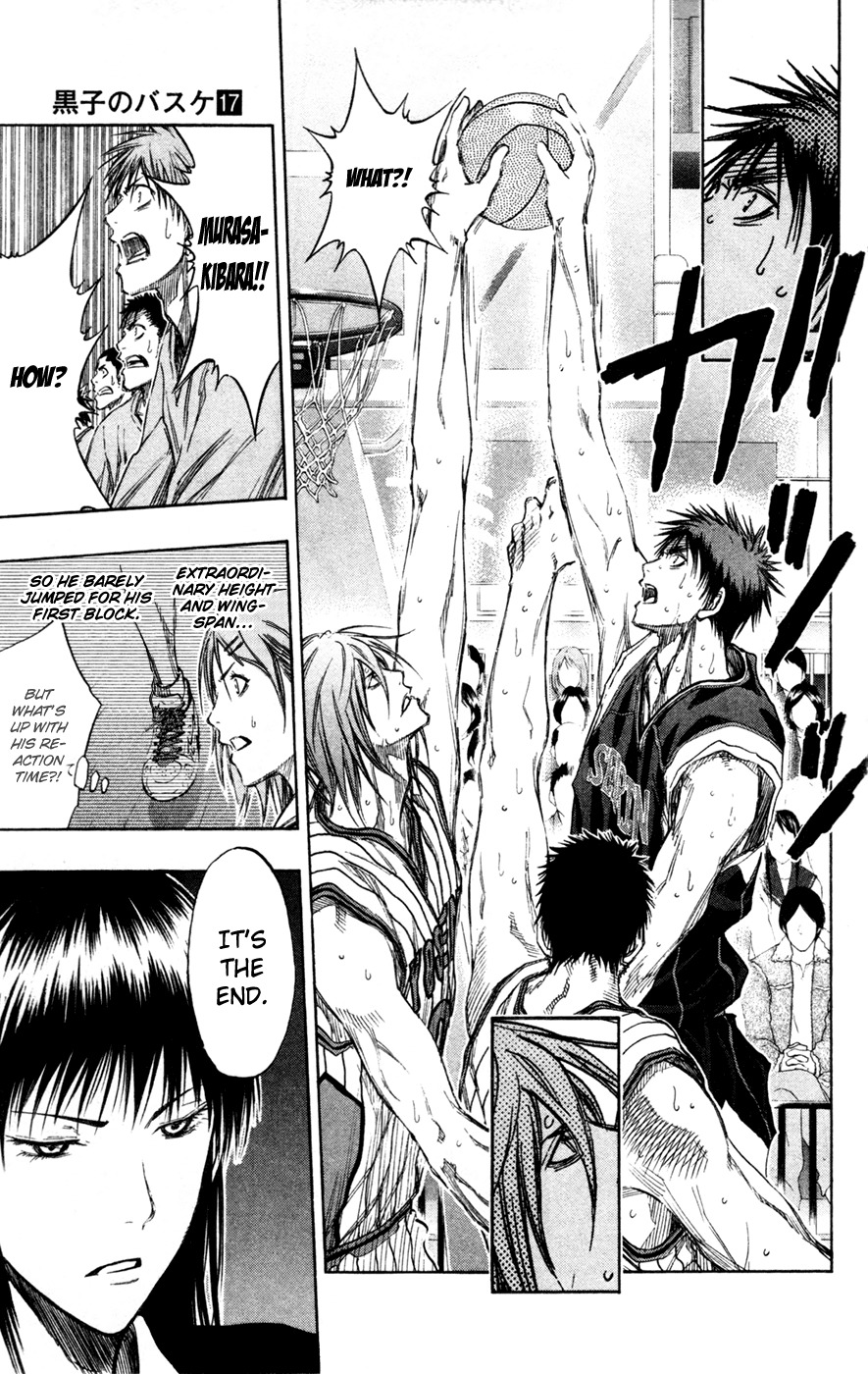 Kuroko no Basket Chapter 148 page 11 - Chapter 148: First Point!!