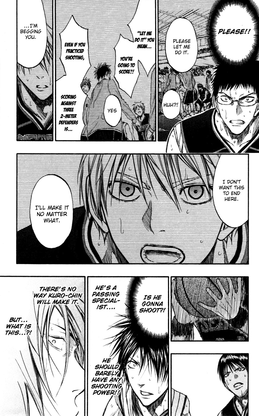 Kuroko no Basket Chapter 148 page 13 - Chapter 148: First Point!!