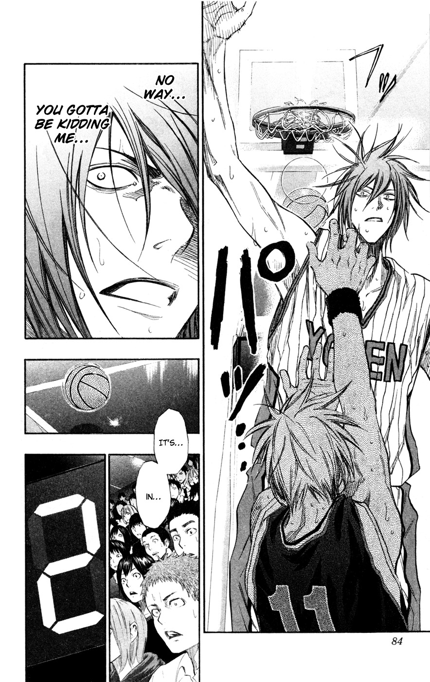 Kuroko no Basket Chapter 148 page 17 - Chapter 148: First Point!!