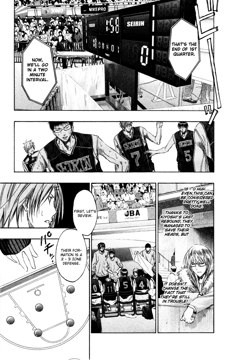 Kuroko no Basket Chapter 148 page 3 - Chapter 148: First Point!!