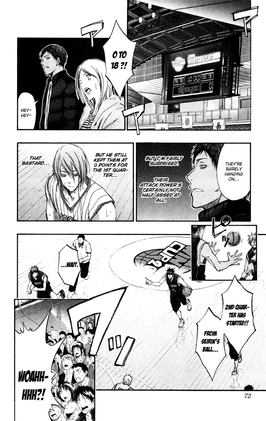 Kuroko no Basket Chapter 148 page 6 - Chapter 148: First Point!!