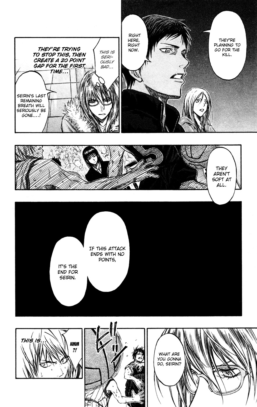 Kuroko no Basket Chapter 148 page 8 - Chapter 148: First Point!!
