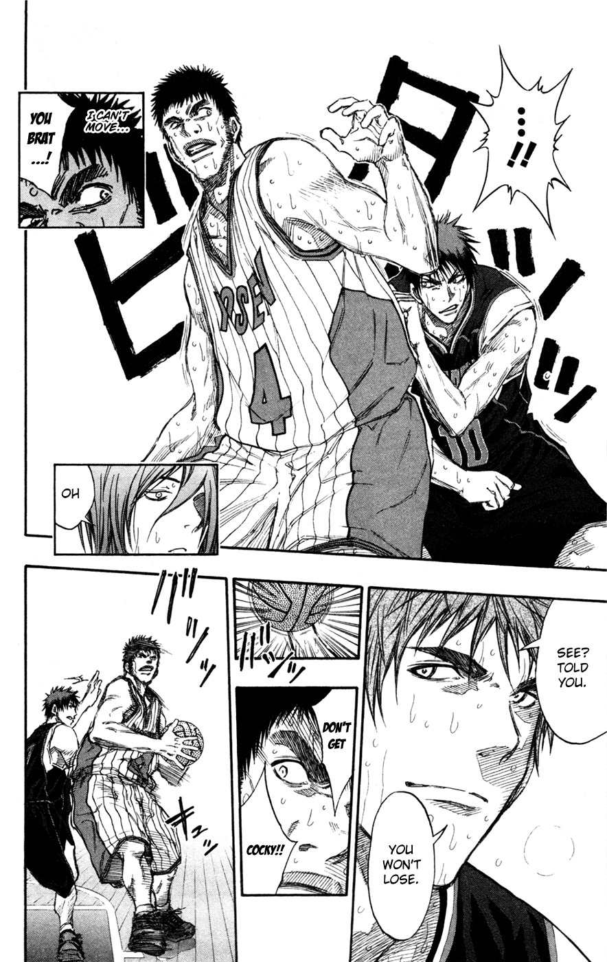 Kuroko no Basket Chapter 149 page 17 - Chapter 149: You Can't Compete With Switchblade