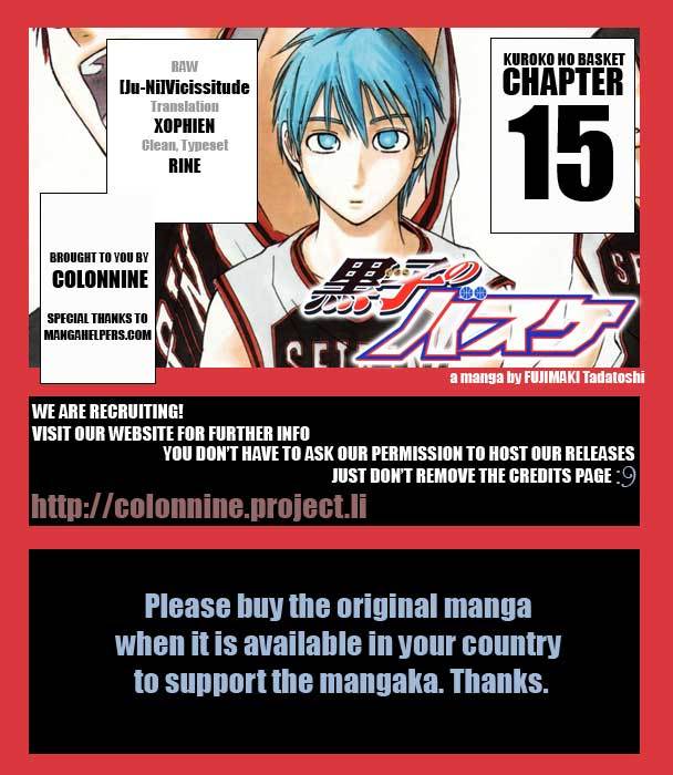 Kuroko no Basket Chapter 15 page 24 - Chapter 15: Definitely Strong!!