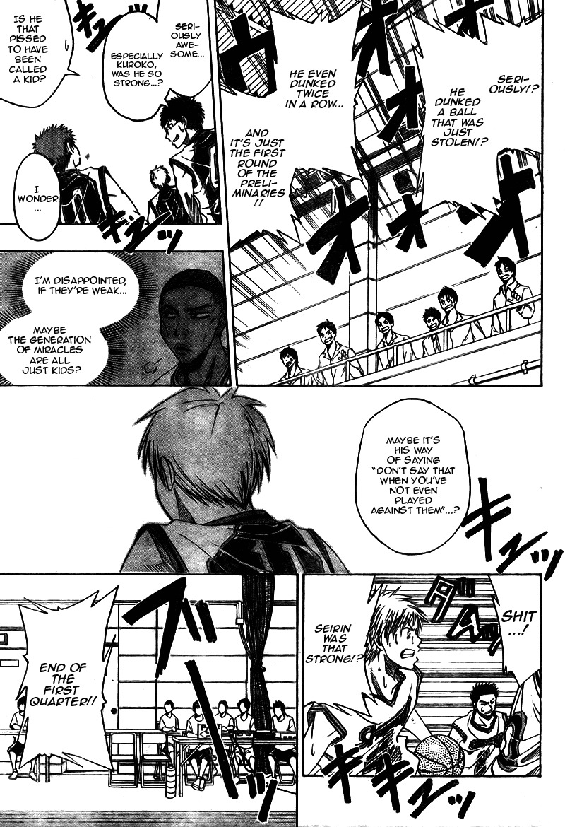 Kuroko no Basket Chapter 15 page 7 - Chapter 15: Definitely Strong!!
