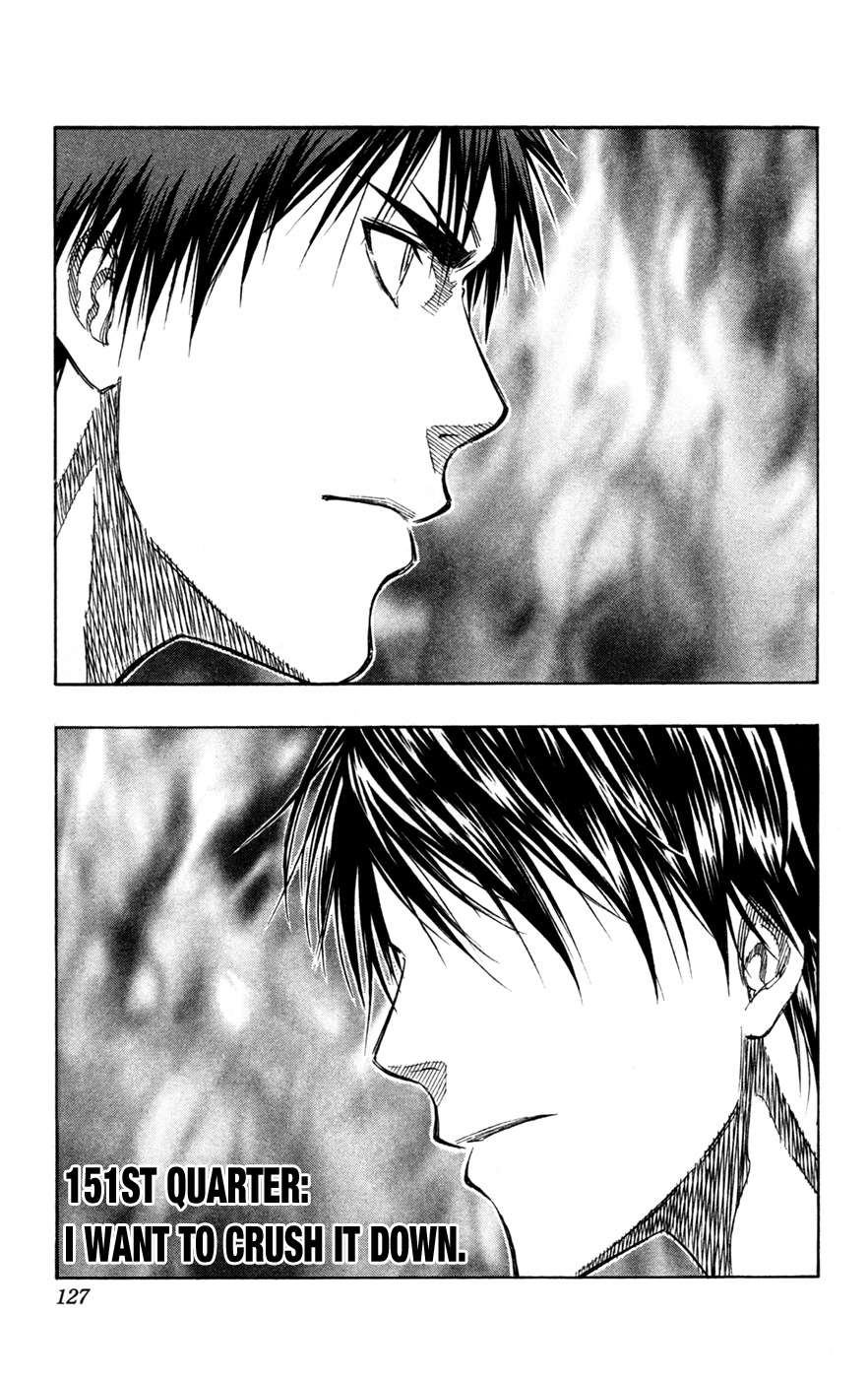 Kuroko no Basket Chapter 151 page 1 - Chapter 151: I Want to it Down