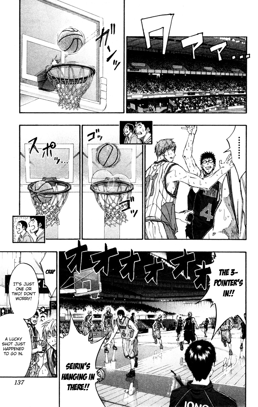 Kuroko no Basket Chapter 151 page 11 - Chapter 151: I Want to it Down