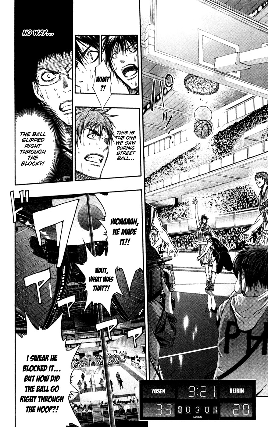 Kuroko no Basket Chapter 151 page 18 - Chapter 151: I Want to it Down
