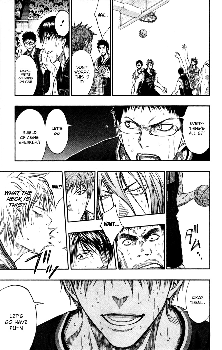 Kuroko no Basket Chapter 152 page 11 - Chapter 152: Shield of Aegis Breaker