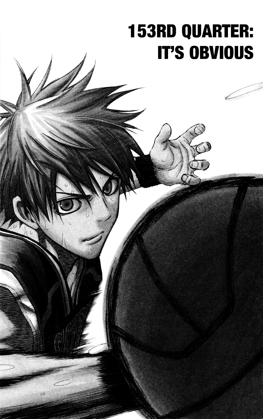 Kuroko no Basket Chapter 153 page 1 - Chapter 153: It's Obvious
