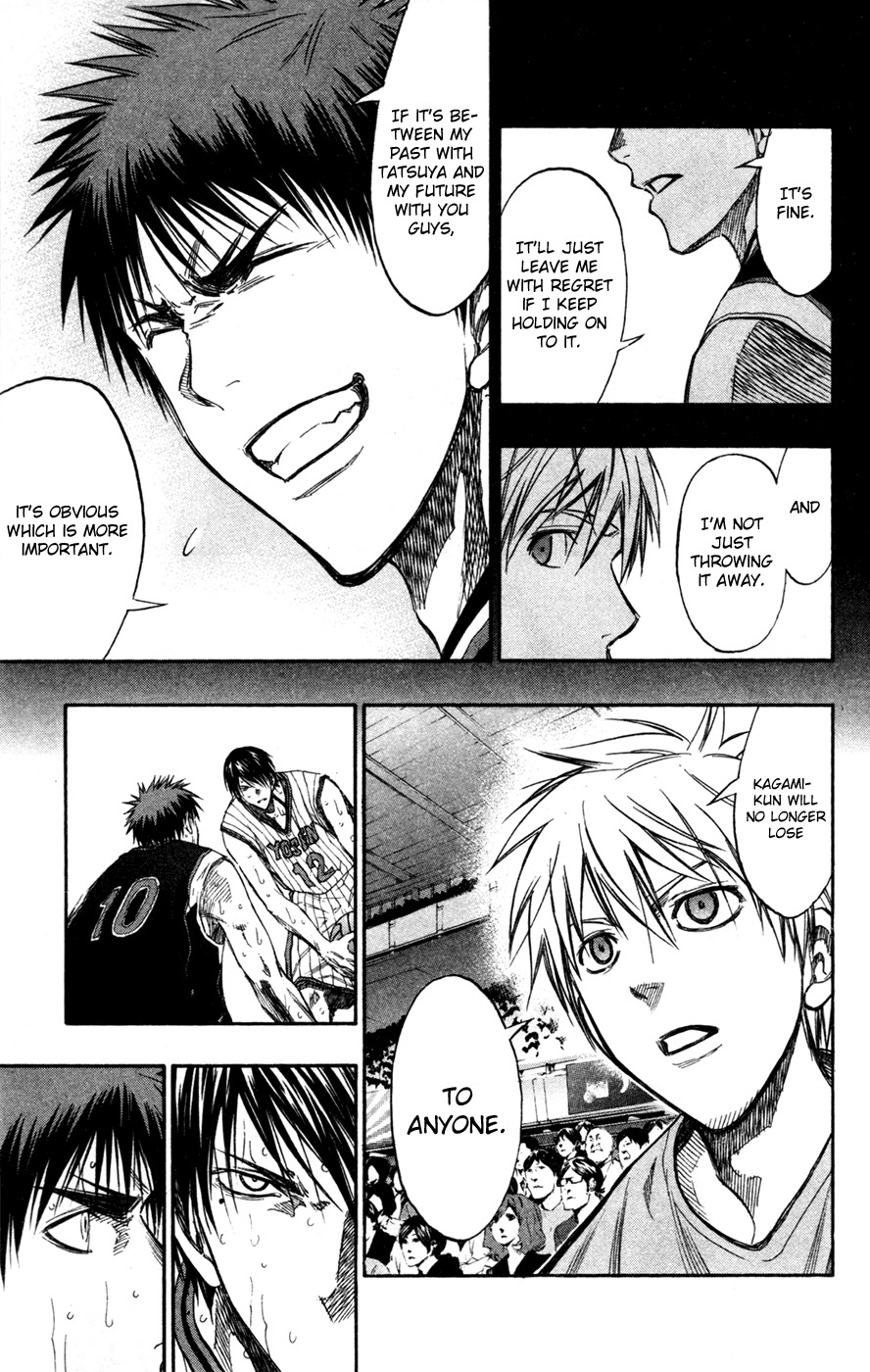 Kuroko no Basket Chapter 153 page 15 - Chapter 153: It's Obvious