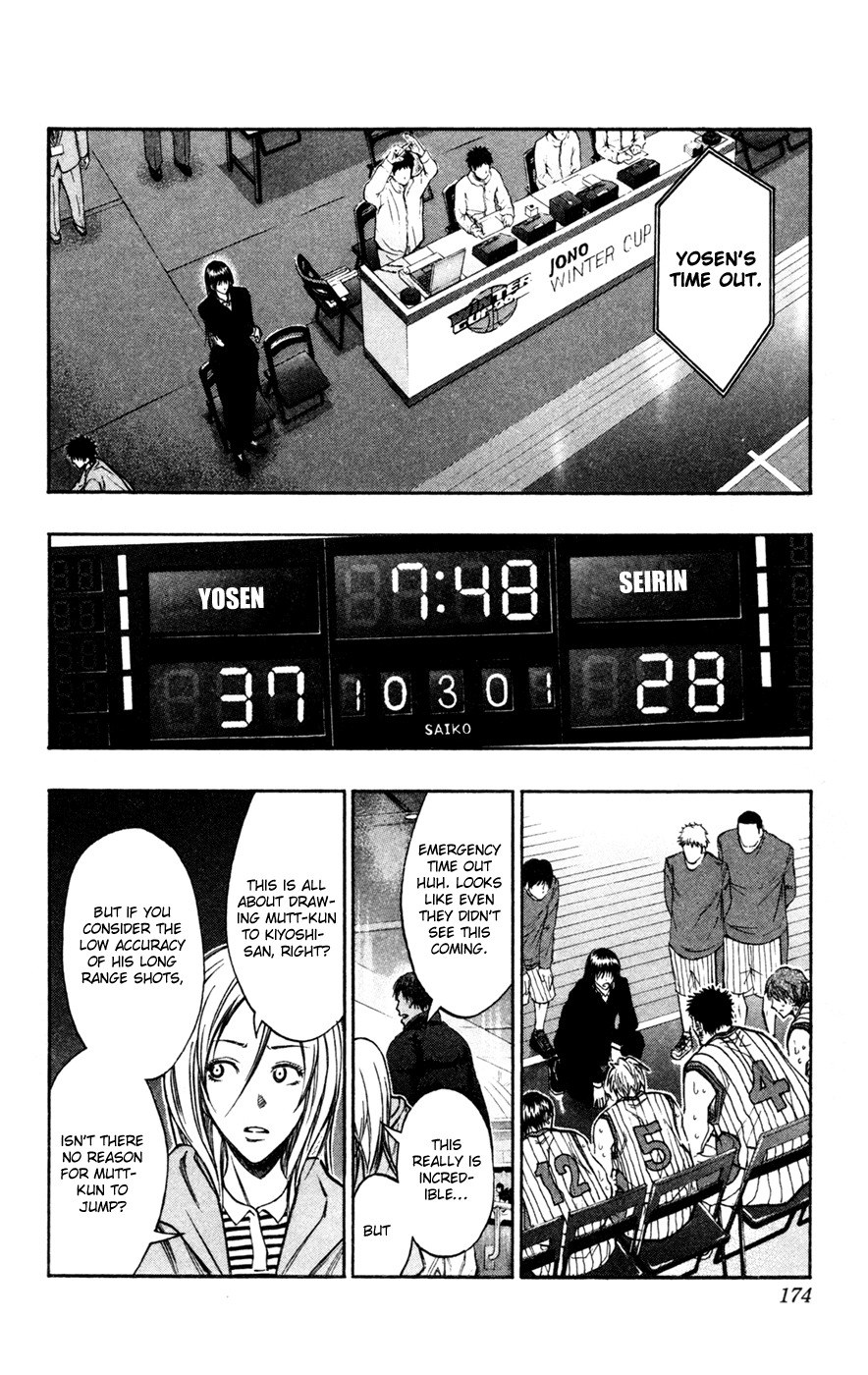 Kuroko no Basket Chapter 153 page 8 - Chapter 153: It's Obvious