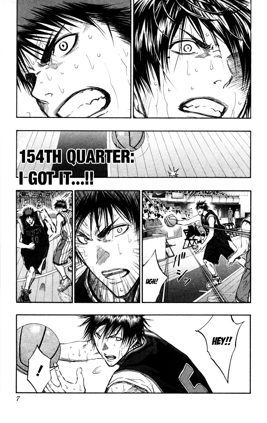 Kuroko no Basket Chapter 154 page 6 - Chapter 154: I Got It...!!