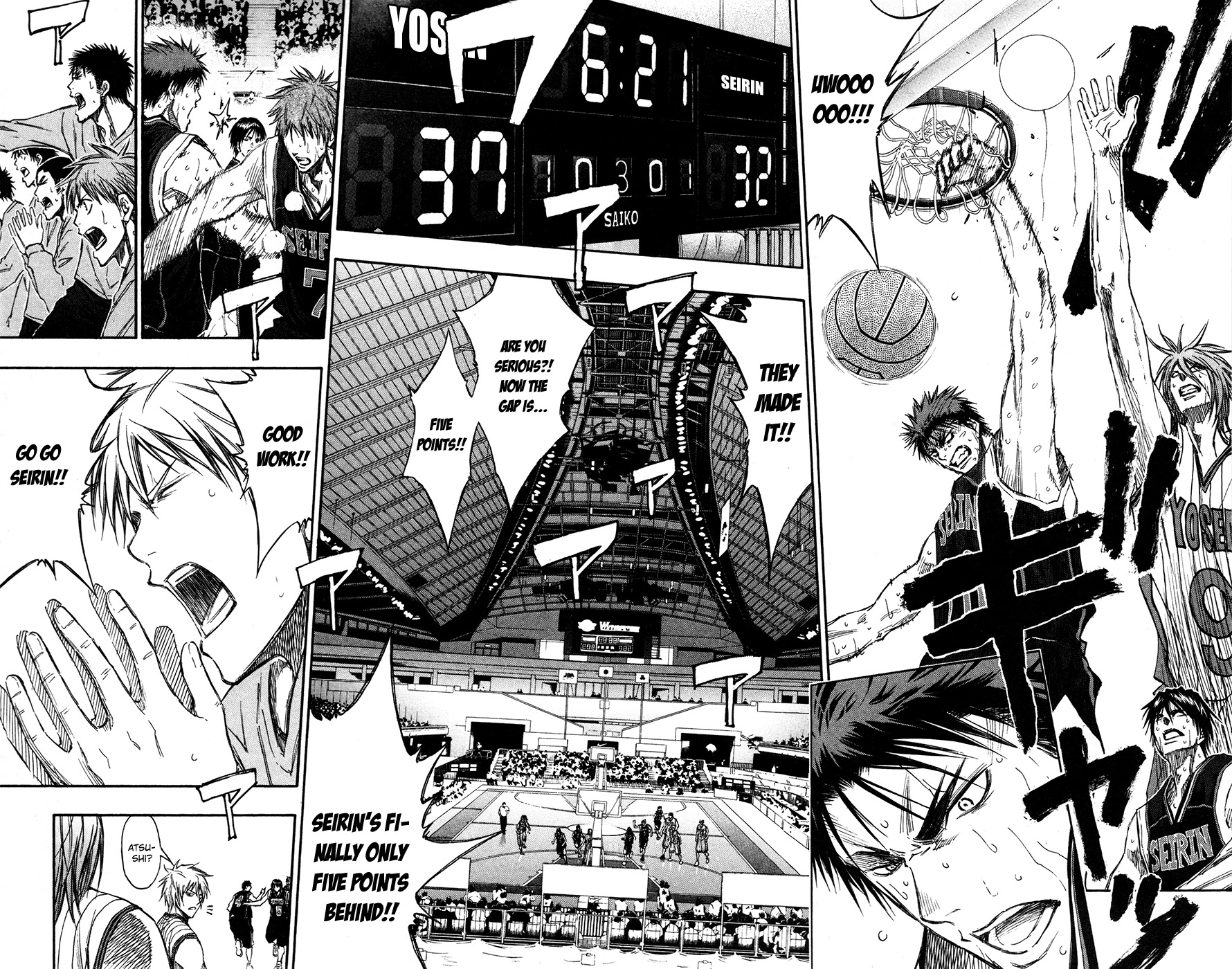 Kuroko no Basket Chapter 155 page 12 - Chapter 155: I'll Crush Them All