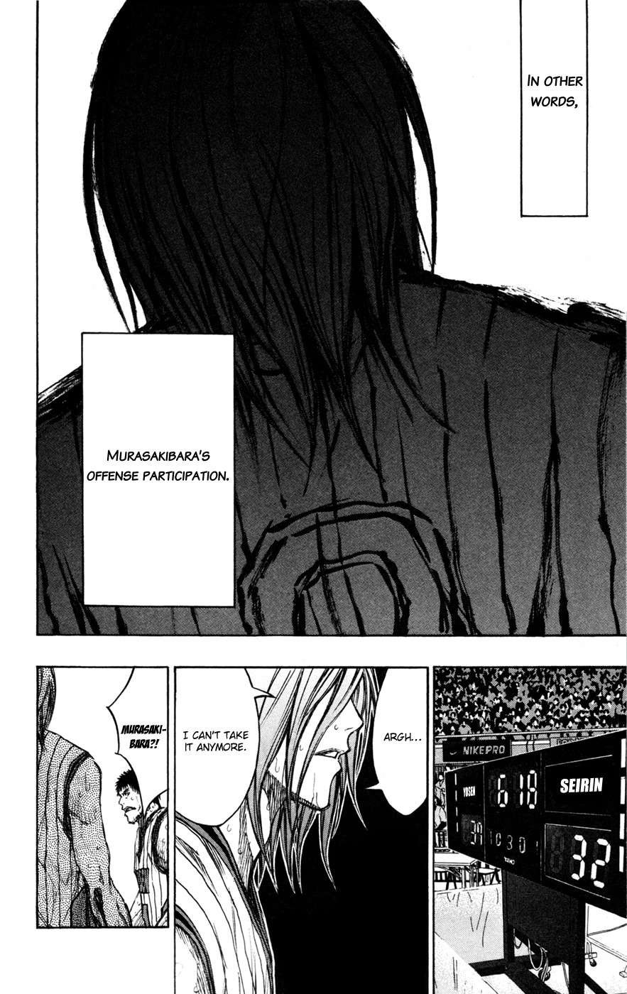 Kuroko no Basket Chapter 155 page 15 - Chapter 155: I'll Crush Them All