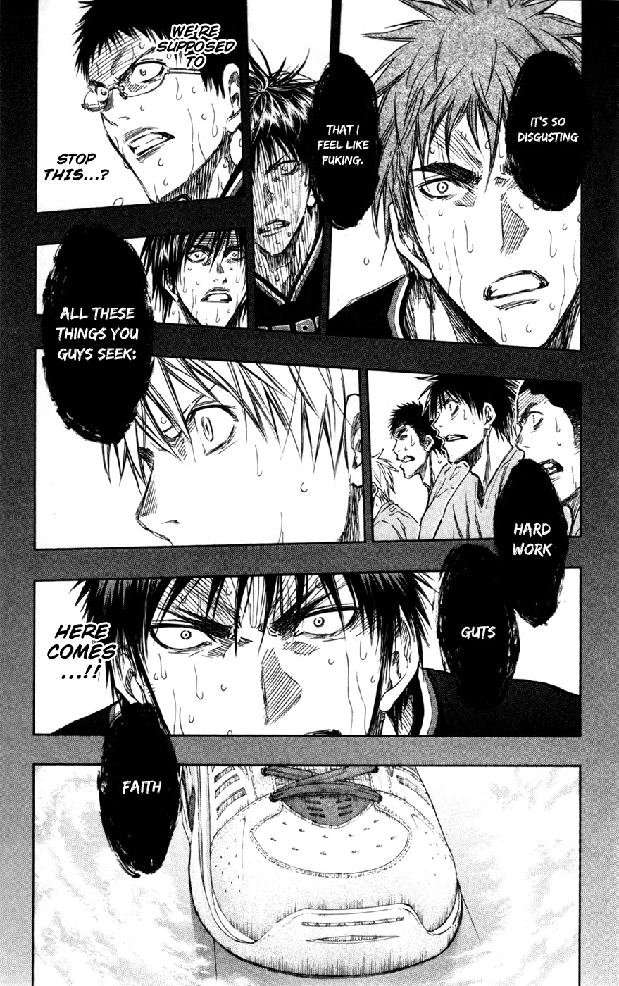 Kuroko no Basket Chapter 155 page 16 - Chapter 155: I'll Crush Them All