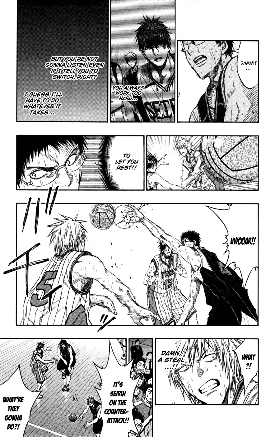 Kuroko no Basket Chapter 155 page 7 - Chapter 155: I'll Crush Them All