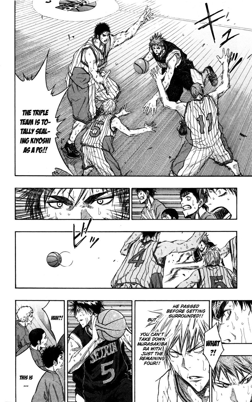 Kuroko no Basket Chapter 155 page 8 - Chapter 155: I'll Crush Them All