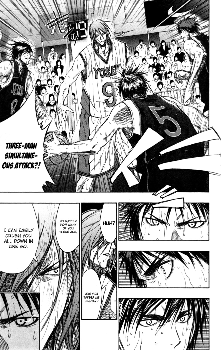 Kuroko no Basket Chapter 155 page 9 - Chapter 155: I'll Crush Them All