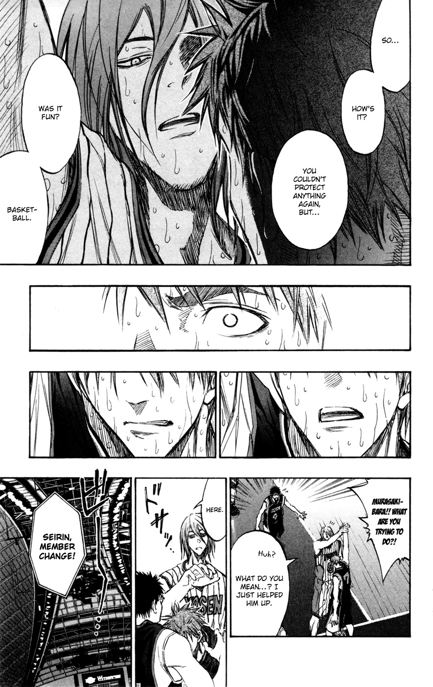 Kuroko no Basket Chapter 157 page 17 - Chapter 157: Please Win