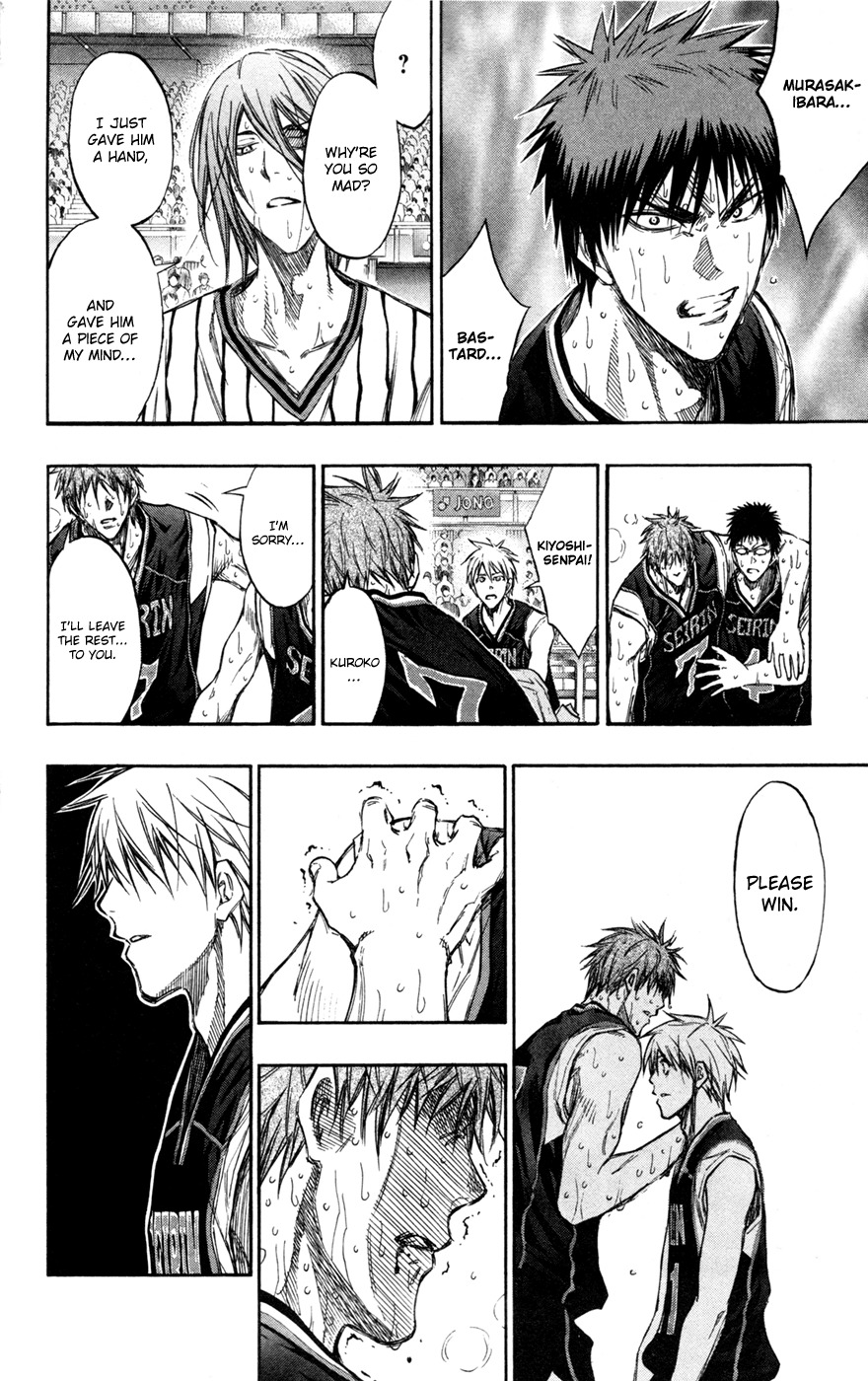 Kuroko no Basket Chapter 157 page 18 - Chapter 157: Please Win