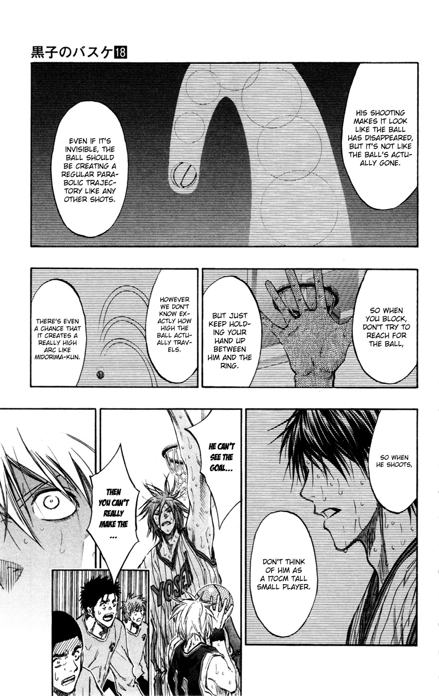 Kuroko no Basket Chapter 158 page 12 - Chapter 158: I Don't Want to Lose