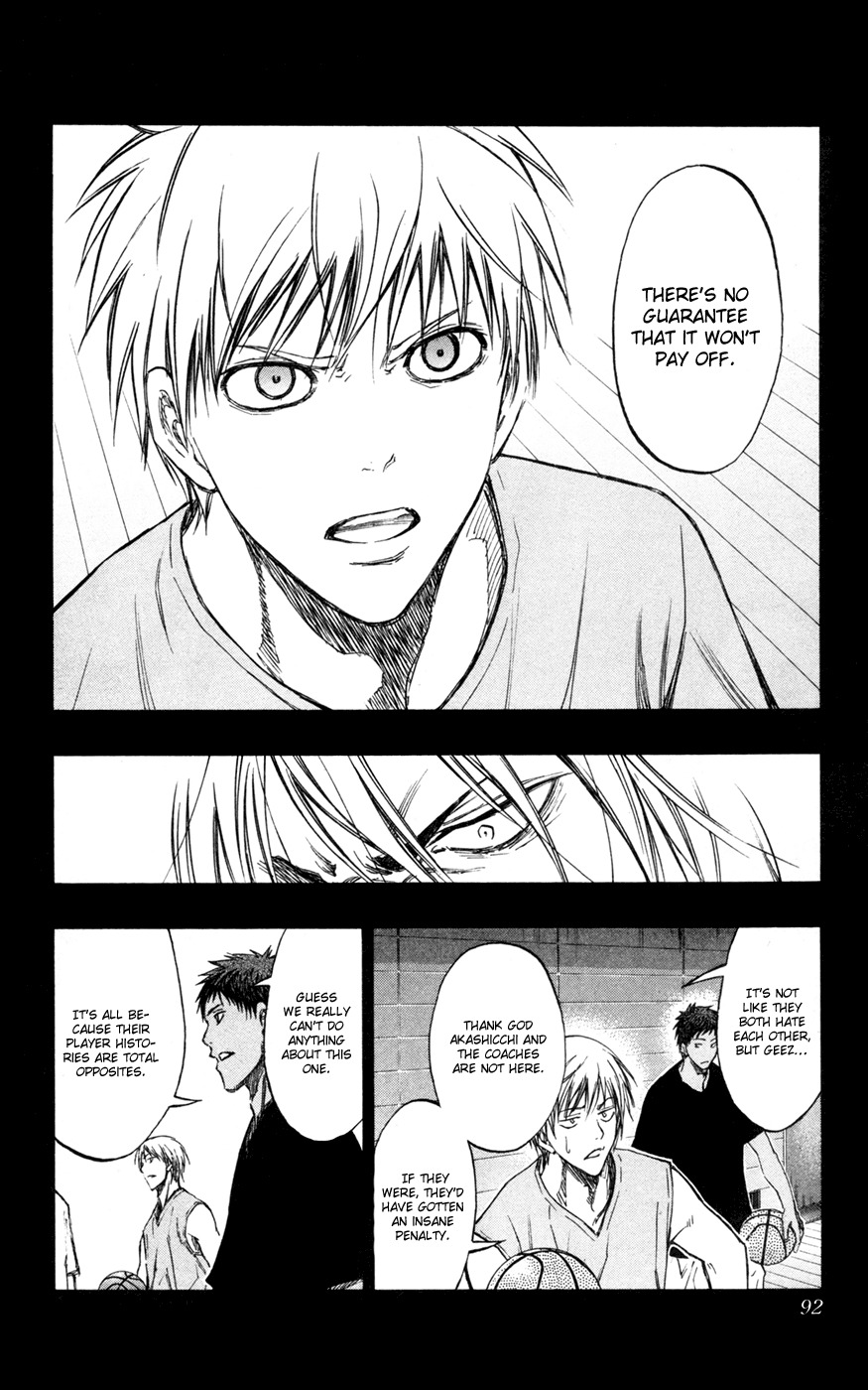 Kuroko no Basket Chapter 158 page 6 - Chapter 158: I Don't Want to Lose
