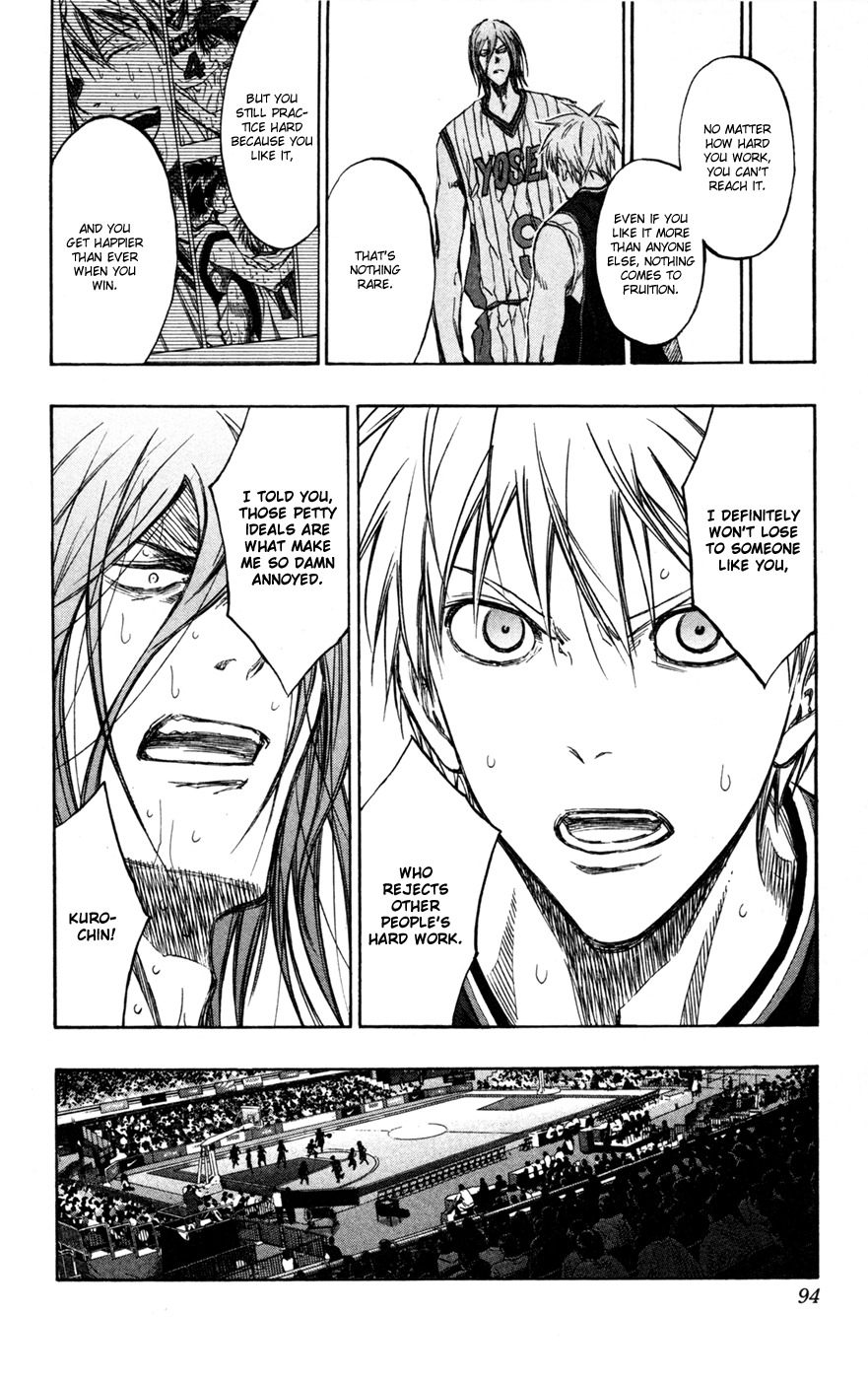 Kuroko no Basket Chapter 158 page 8 - Chapter 158: I Don't Want to Lose