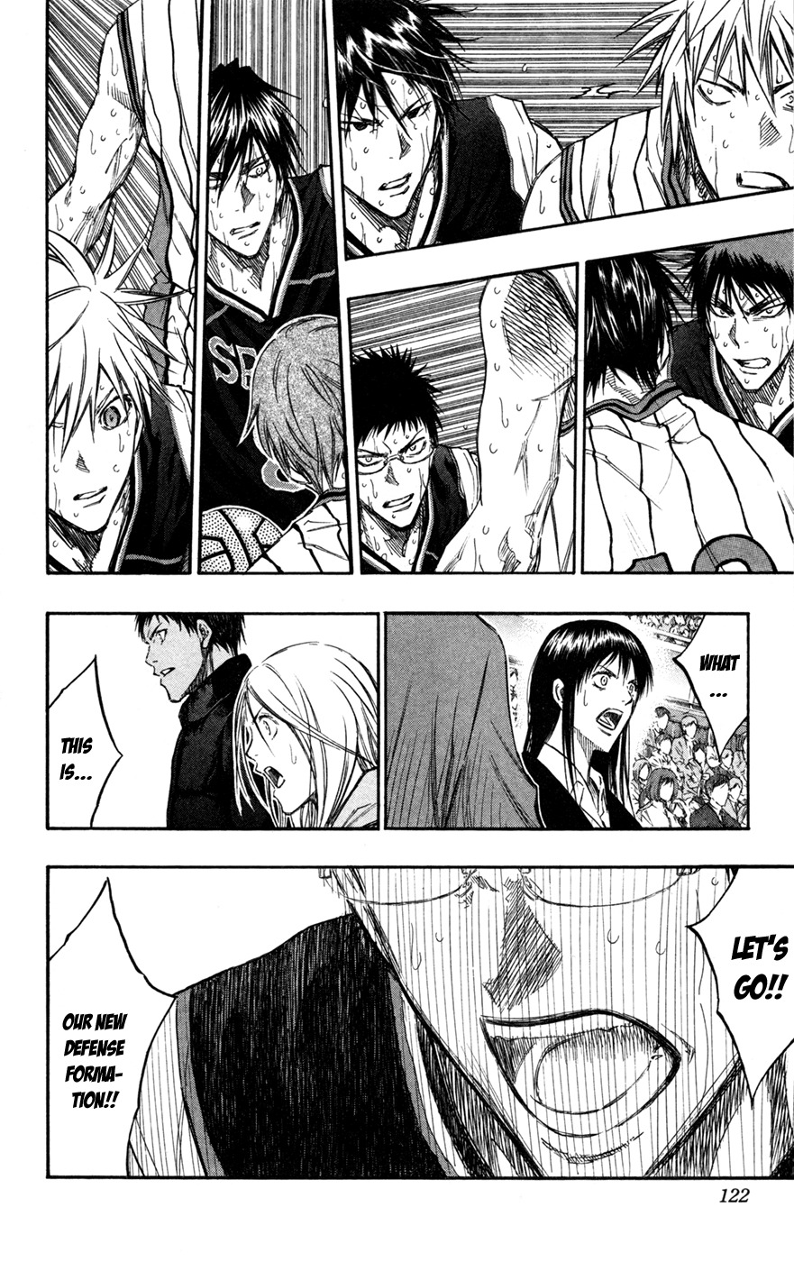 Kuroko no Basket Chapter 159 page 14 - Chapter 159: Where did he go