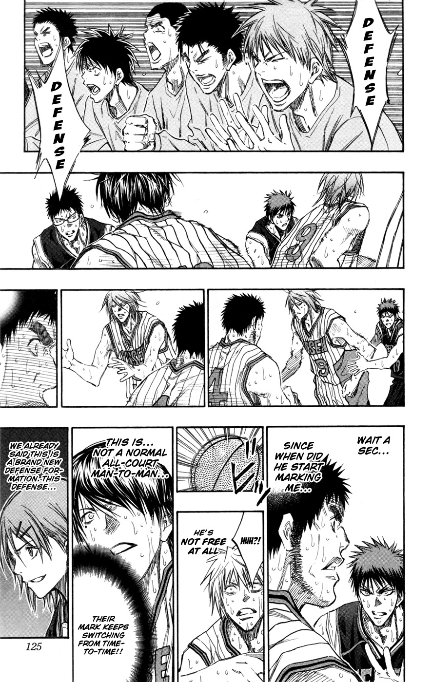 Kuroko no Basket Chapter 159 page 17 - Chapter 159: Where did he go