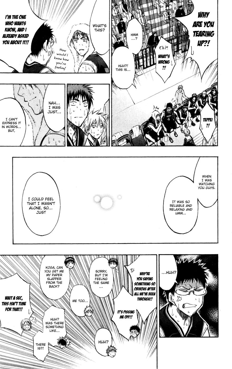 Kuroko no Basket Chapter 160 page 12 - Chapter 160: Thank Goodness I Kept Playing