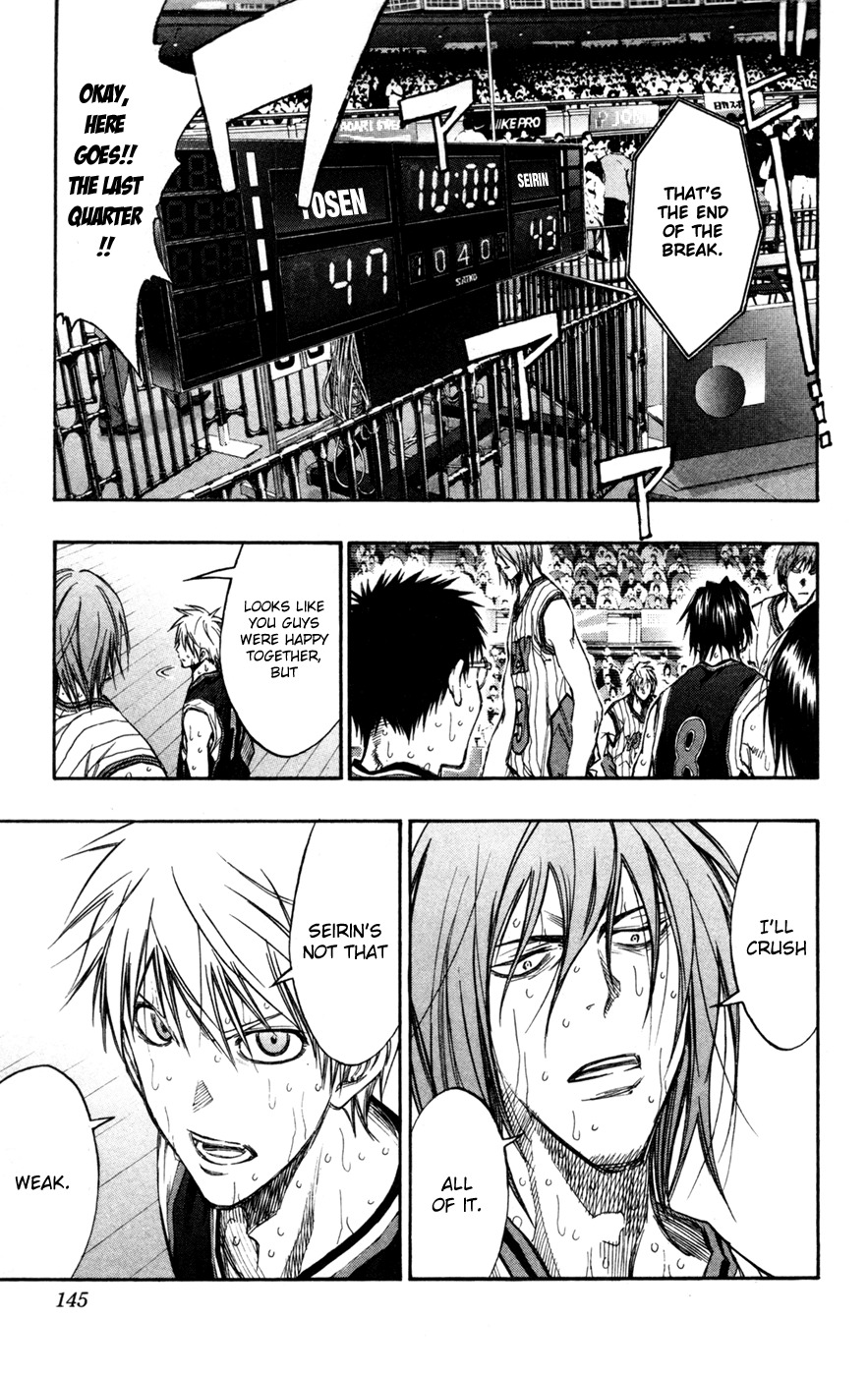 Kuroko no Basket Chapter 160 page 16 - Chapter 160: Thank Goodness I Kept Playing