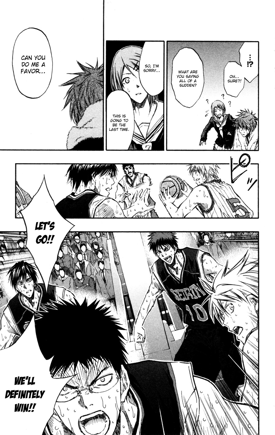 Kuroko no Basket Chapter 160 page 18 - Chapter 160: Thank Goodness I Kept Playing