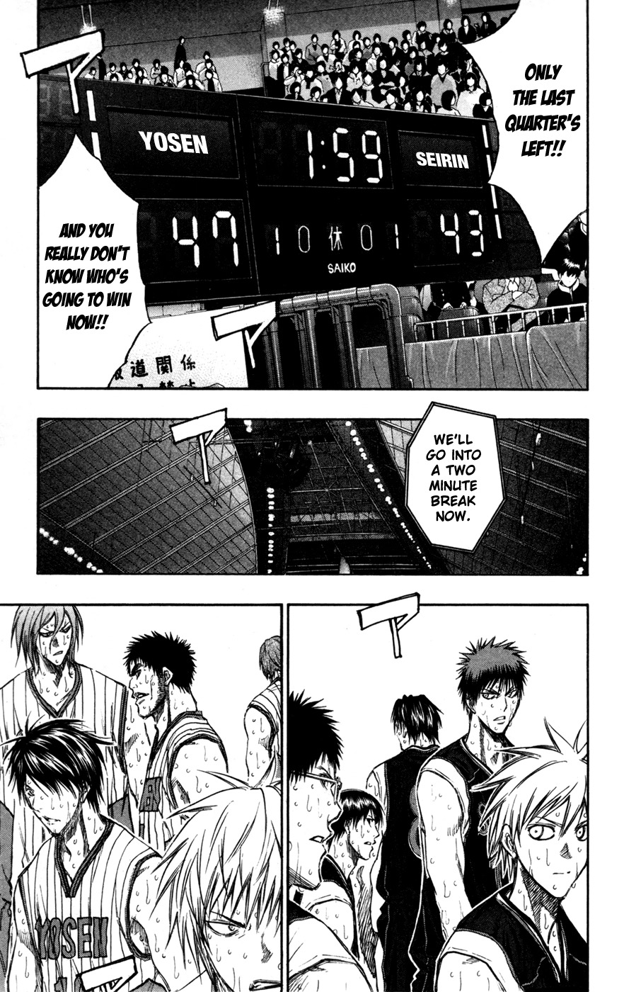 Kuroko no Basket Chapter 160 page 6 - Chapter 160: Thank Goodness I Kept Playing