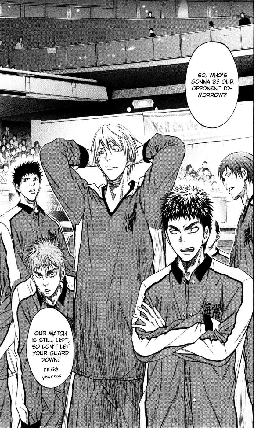 Kuroko no Basket Chapter 161 page 19 - Chapter 161: You Are Just Looking Down On Us